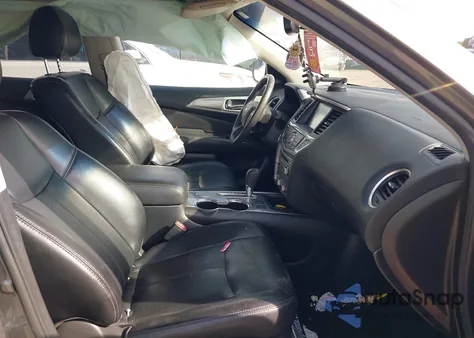 2017 Nissan Pathfinder Sl z USA, uszkodzony, nr VIN 5N1DR2MN3HC649547